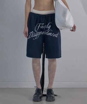 [SCULPTOR] Bad Seed Sweat Half-pants Navy