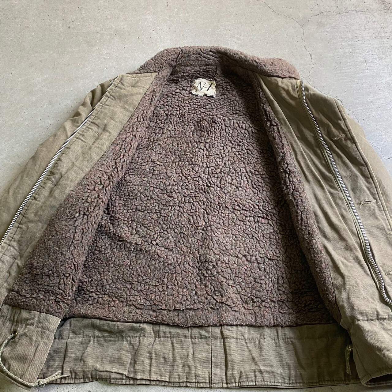 60年代 民間品 N-1タイプ デッキジャケット ミリタリージャケット 