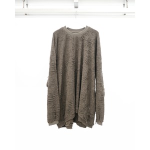 [A.F ARTEFACT] (エーエフアーティファクト) ag-14106-1 Extreme Oversized Pullover