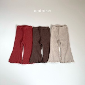 【予約/特典】mimi market / Ribbed leggings