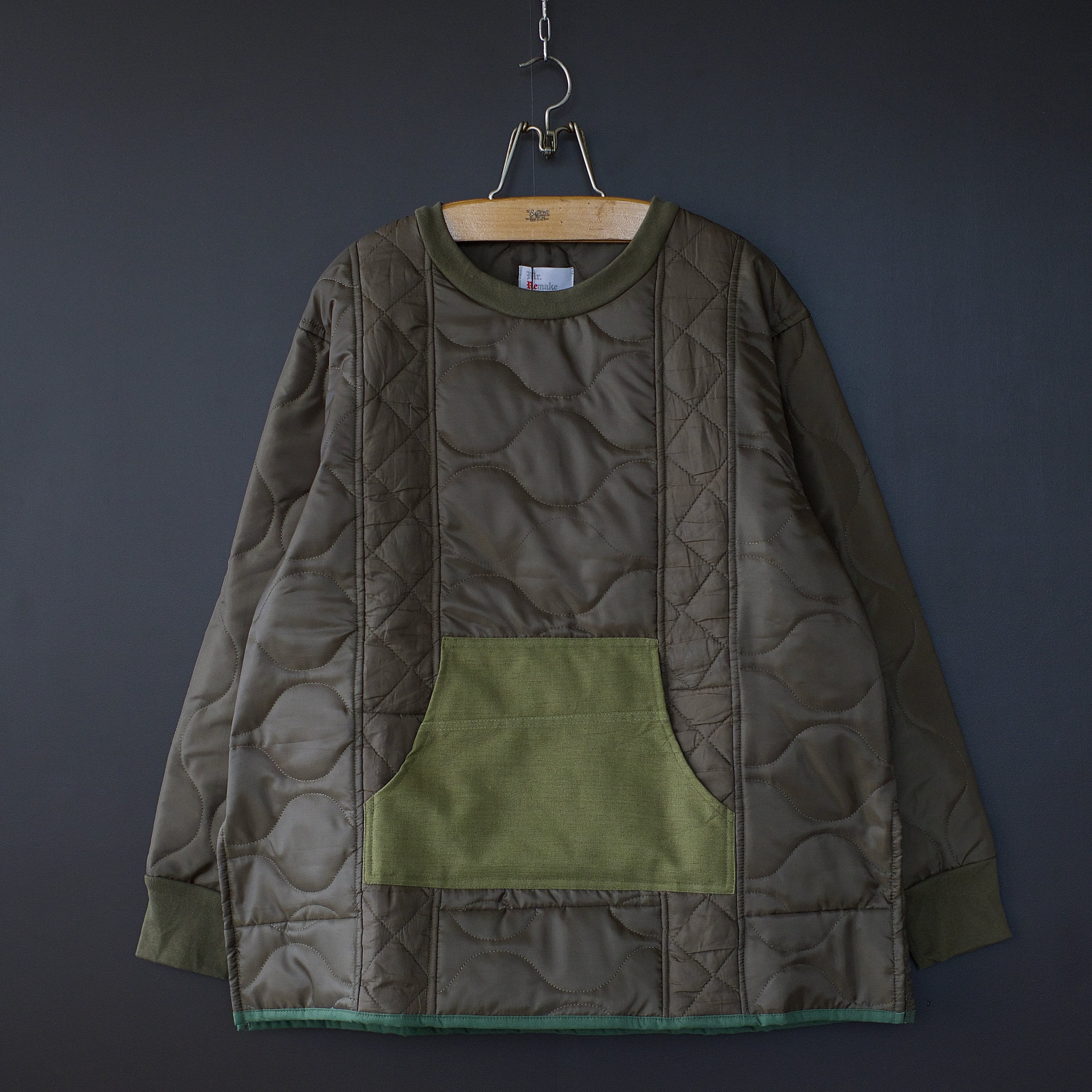 Mr. Remake Man.】used military quilt remake crew ① dros dro