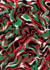 A Tribe Called Quest Pattern Ⅱ｜ヒップホップカルチャーを抽象パターンで再構成したアートポスター｜モダン空間に映える個性派デザインA3ポスター
