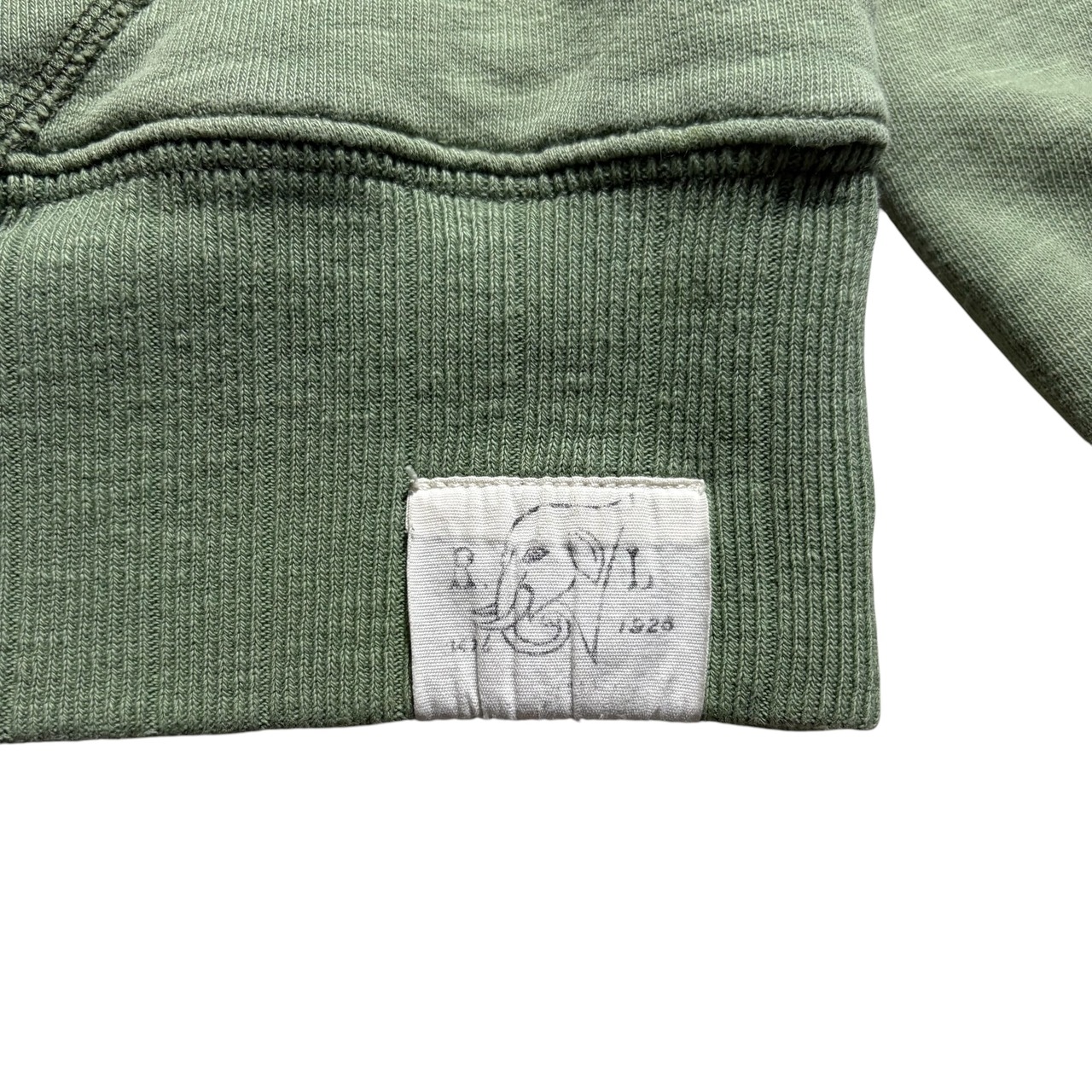 vintage POLO by RALPH LAUREN shawl collar double face sweat