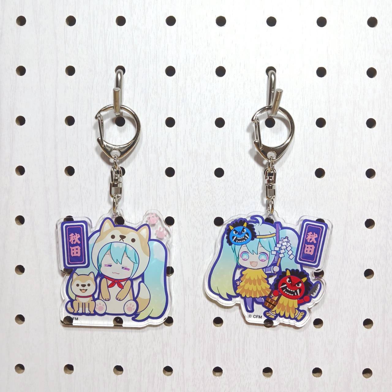 初音ミク秋田 アクリルキーホルダー | TORCH-Online Shop-