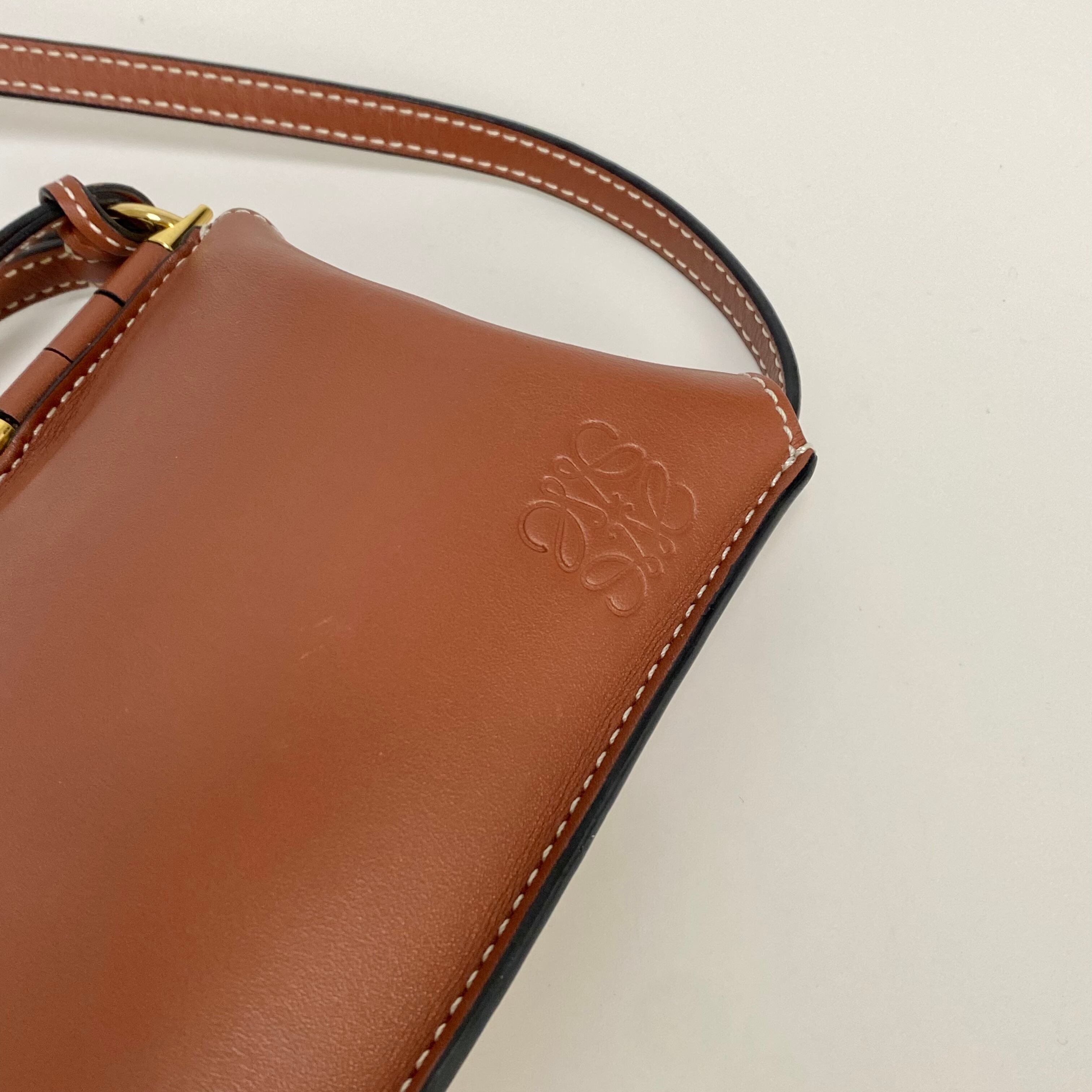 LOEWE ロエベ ゲートポケット ショルダーバッグ ブラウン 9360-202212