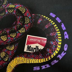 ●90s marlboro snake pass マルボロ スネークパス Tシャツ