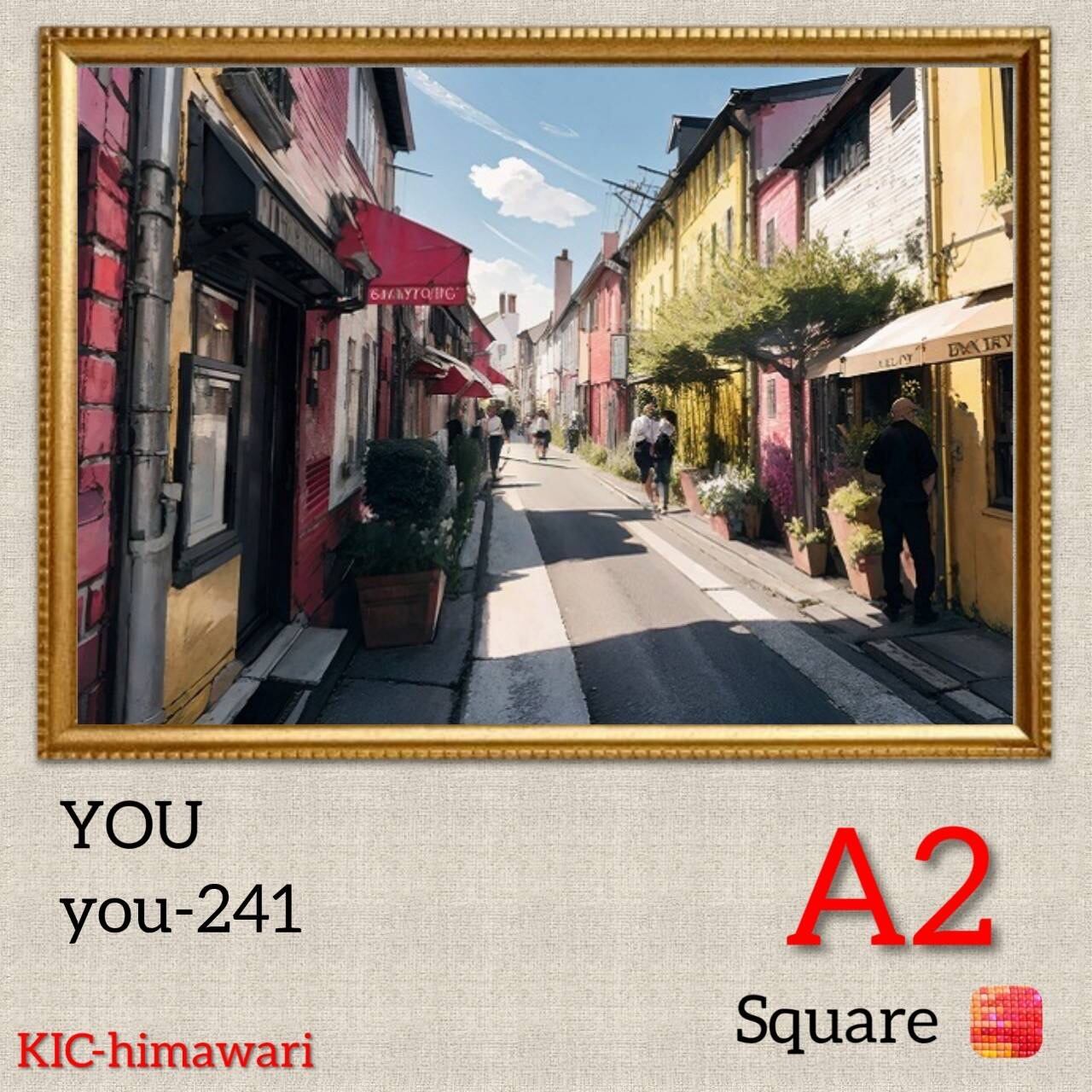 A2サイズ 四角ビーズ【you-241】ダイヤモンドアート