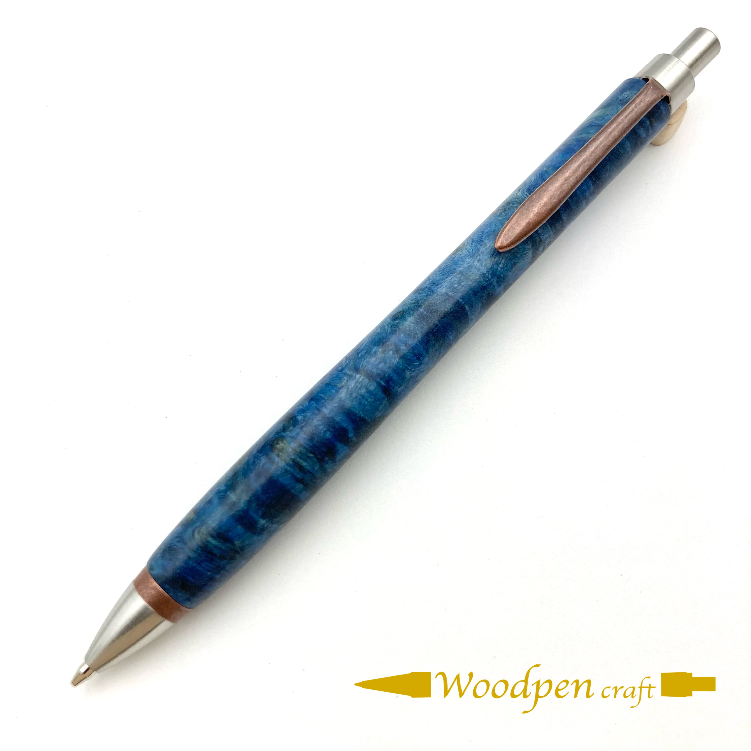 woodpen craft ウッドペンクラフト スタビ ブルーシャープペンシル