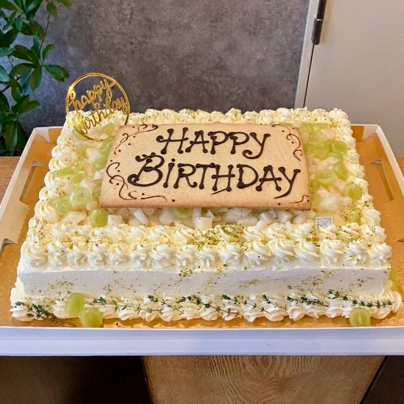 特大スクエア/パーティー用】季節のショートケーキ(約45cm×約31cm