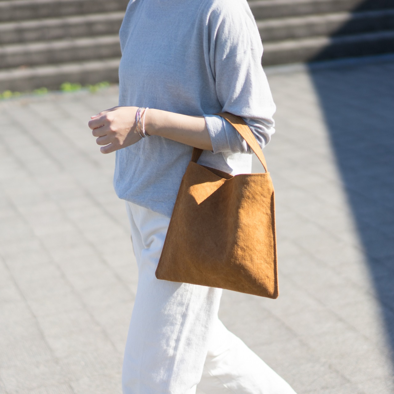 Mini Holiday bag キャメル