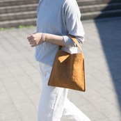 Mini Holiday bag キャメル