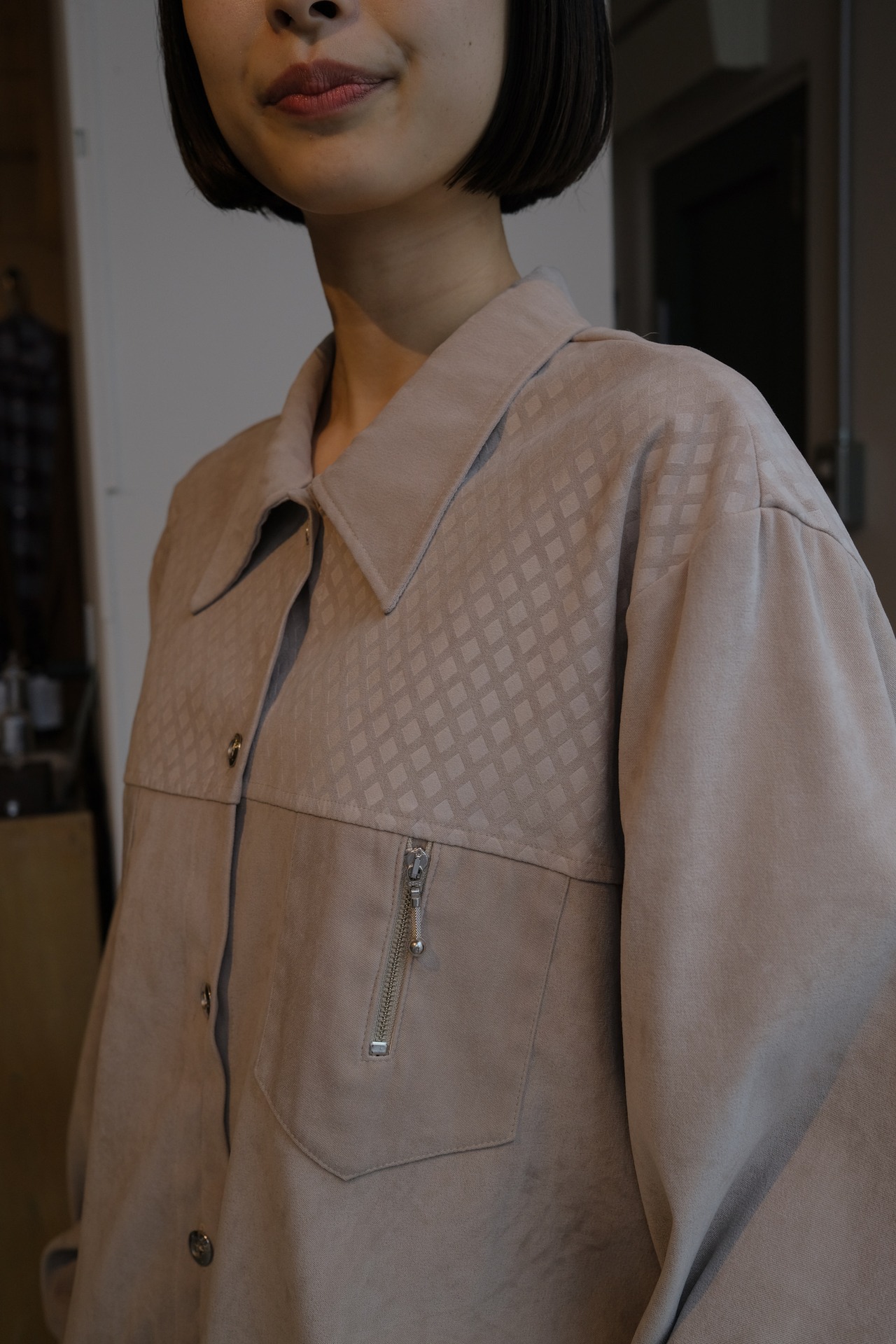 24SIZE ブラウンシャツジャケット