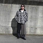 Leh / Hoodie Layered Shirts コーディネート