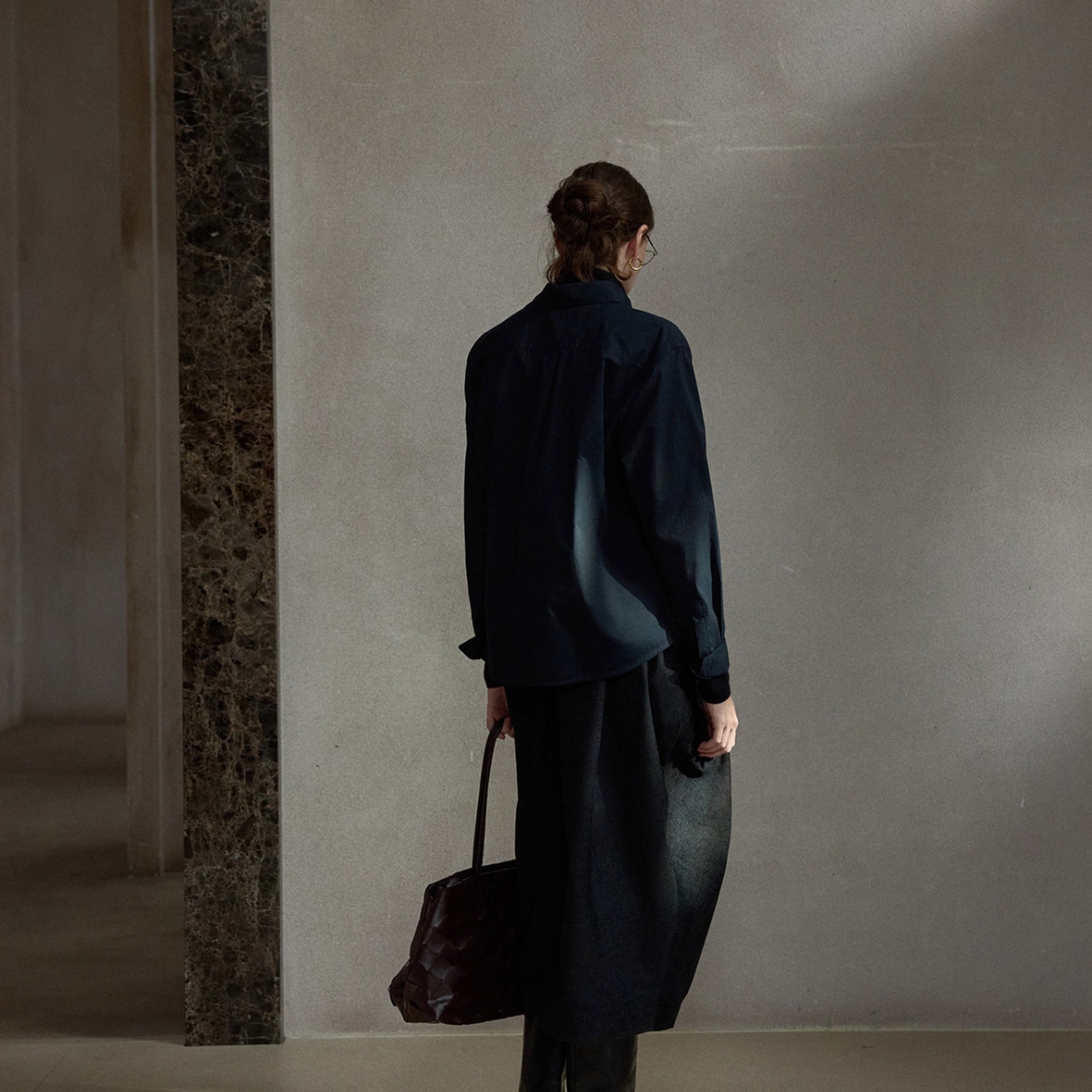 Minimal Cotton Shirt T4222