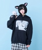 『眠れぬ夜は奪いに来てね』コラボ　はー♥はー♥はー♥BIGパーカー