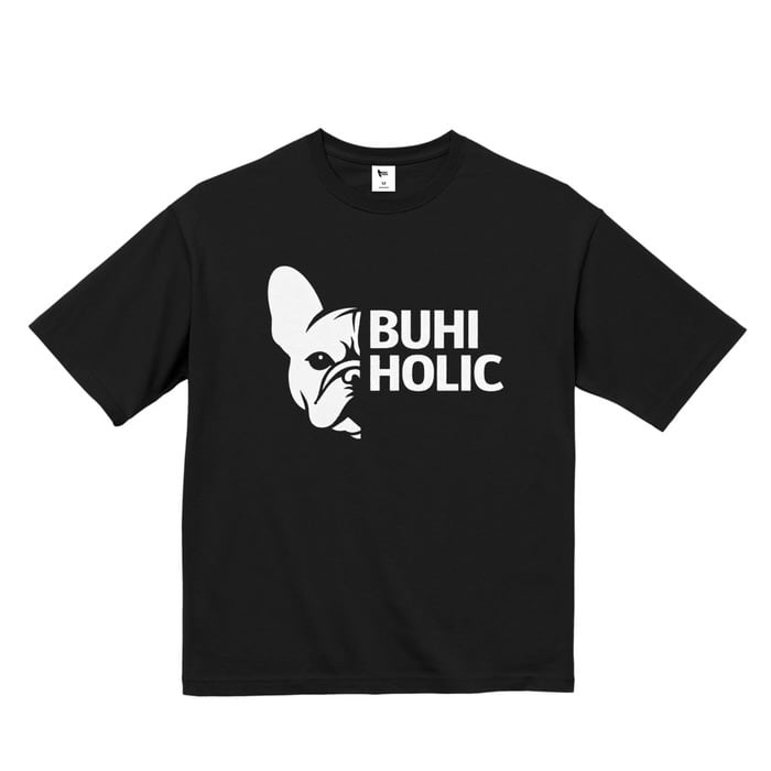 コットンロゴプリント Tシャツ(Black)