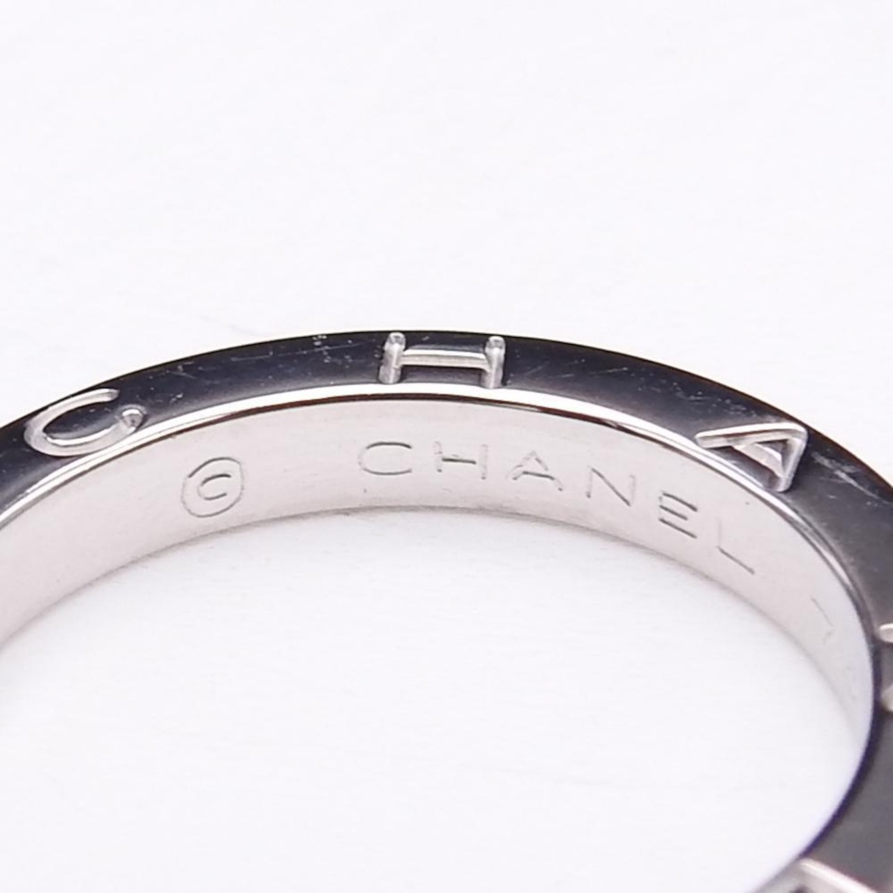 正規品】CHANEL K18WG ホワイトゴールド シグネチャー リング | linkbrand