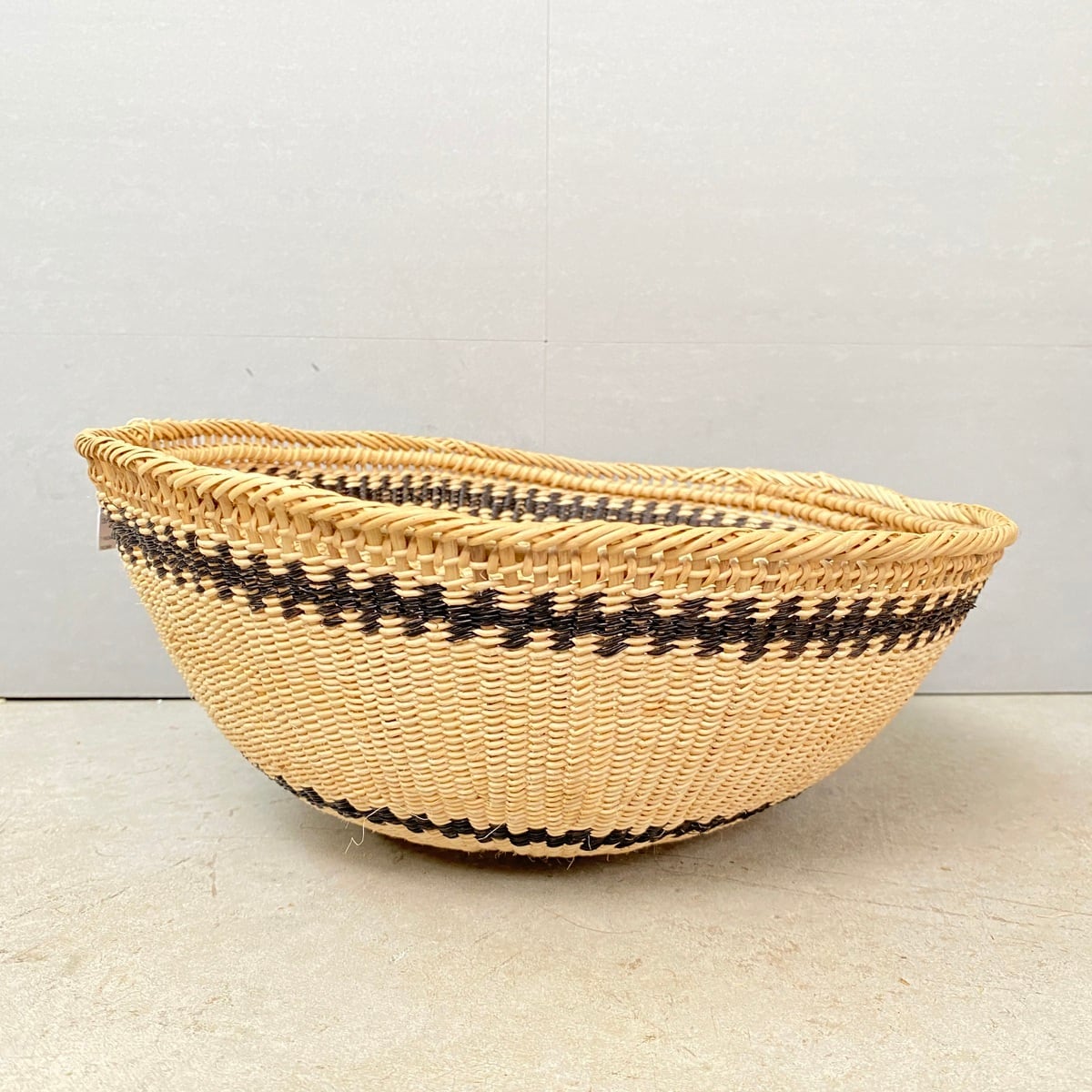 希少 籠 ブラジル先住民族 バニワ族 民芸品 鉢 観葉植物 インテリア