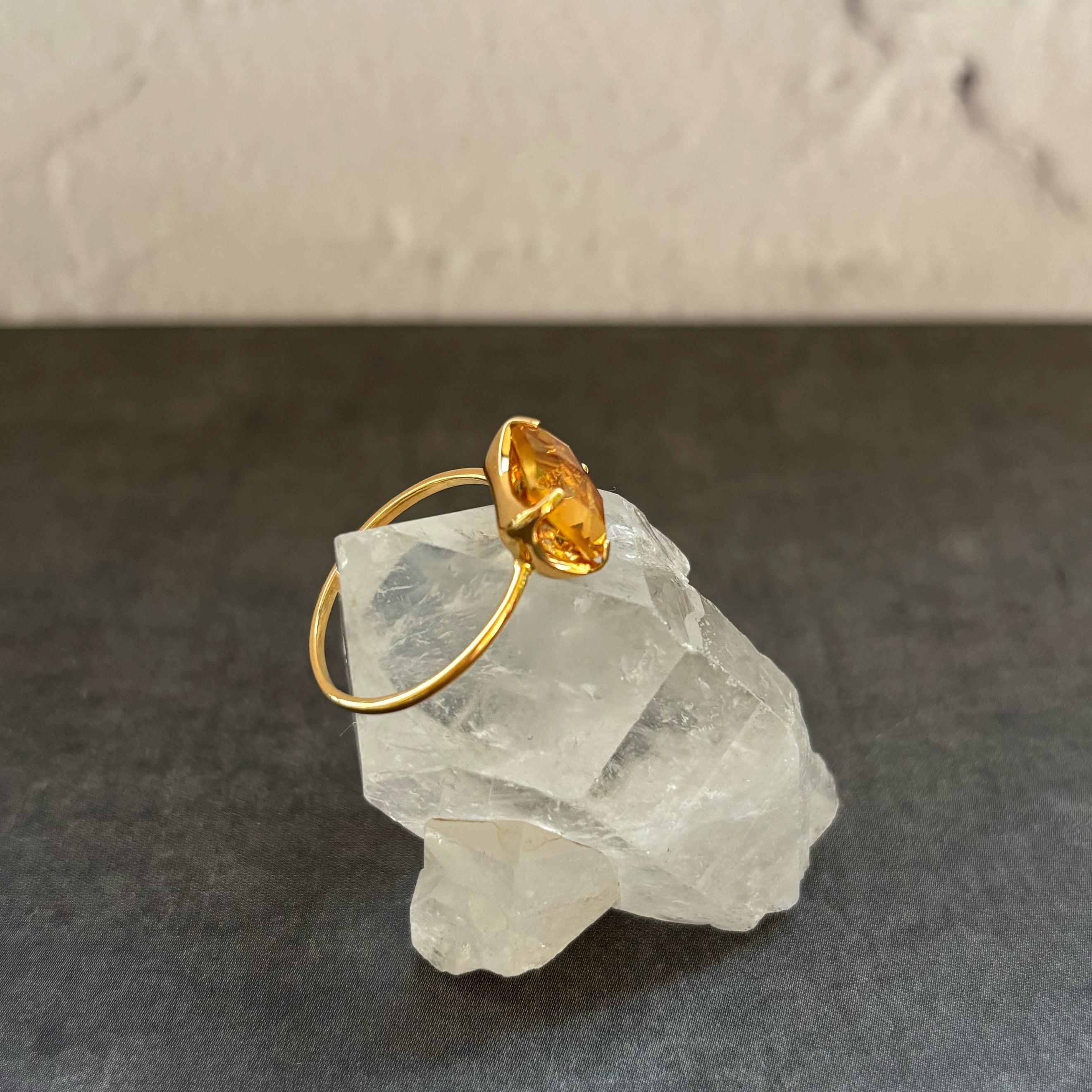 専用　シトリン　２体 Bijou series>20:バイカラーシトリン / SV925(K18P) | Sou.