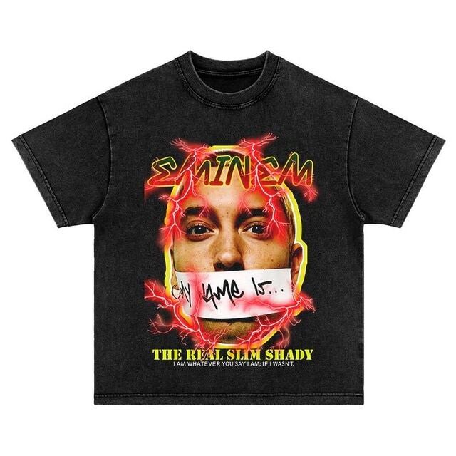 Eminem ヴィンテージ加工Tシャツ Vol.20 エミネム slim