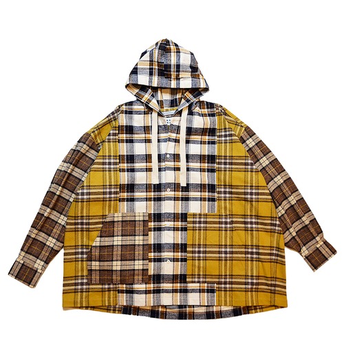 CC DOCKING BAJA HOODIE SHIRT JACKET　-YELLOW-