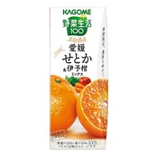 カゴメ 野菜生活100 本日の逸品 愛媛せとか＆伊予柑ミックス 195ml×24本 【季節品】