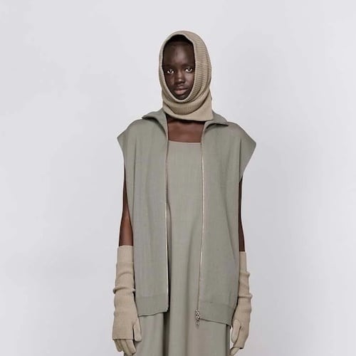 Graphpaper/グラフペーパー・Mercerized Fine Wool Snood | a flat shop