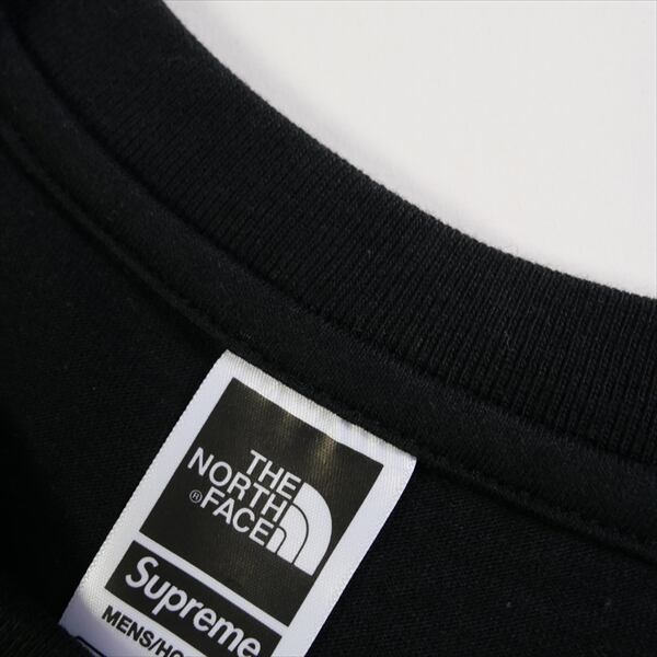 Supreme North Face Pocket Tシャツ Black 黒 L