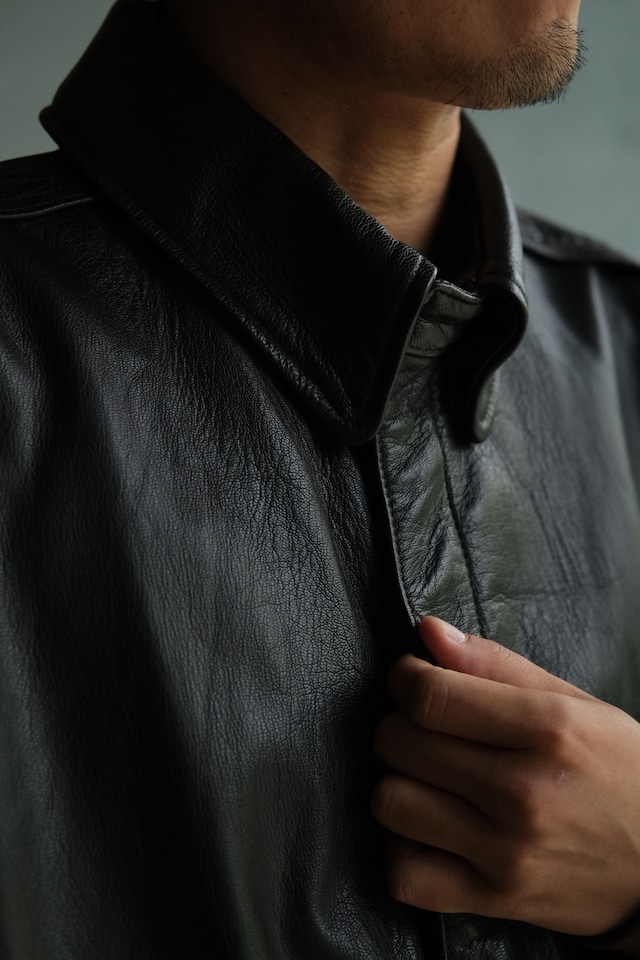 90's "L.L.BEAN" A-2 type leather jacket