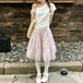 カットワークフラワーアシメオフショルTシャツ ・77697