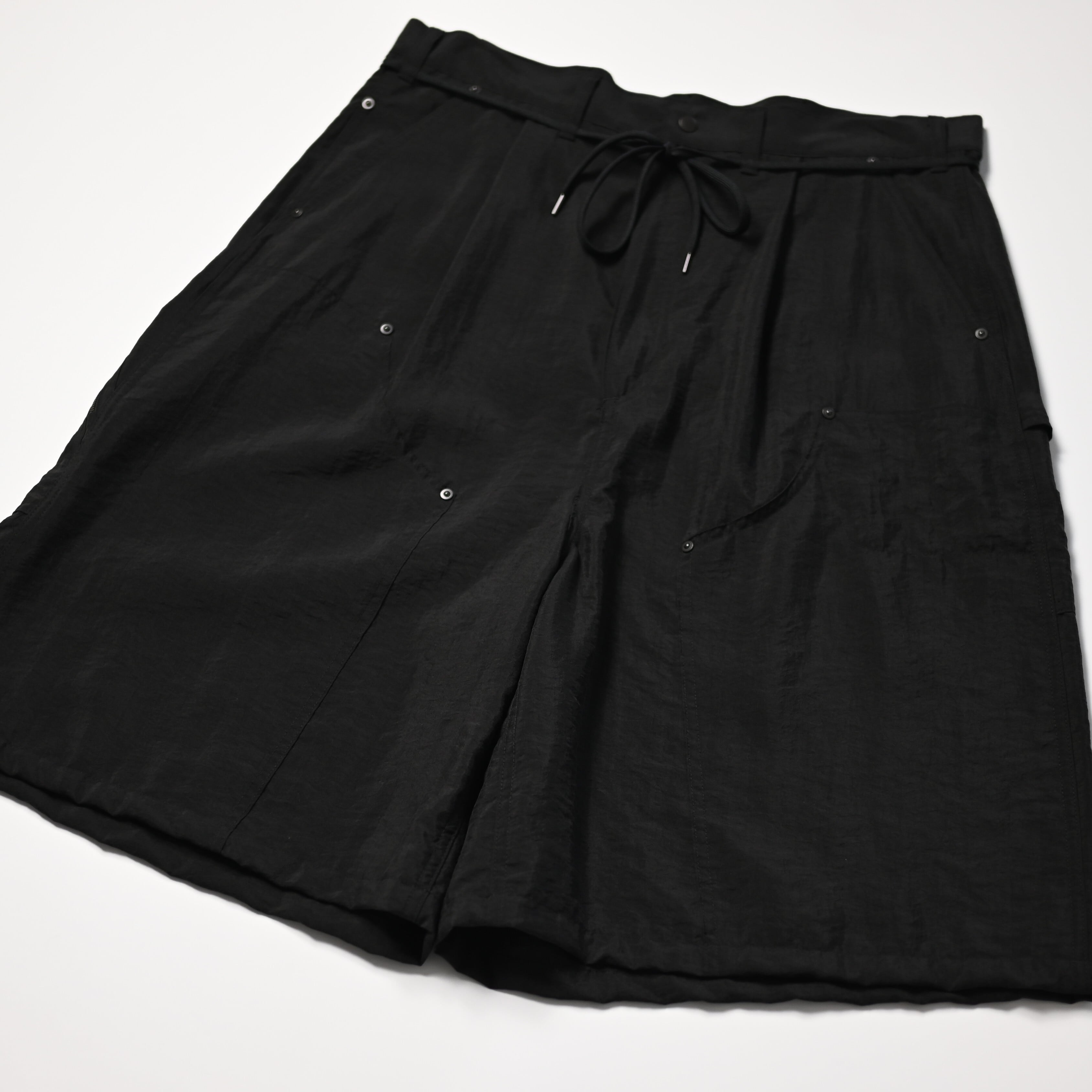 product twelve / Silk Nylon Short Work Pants | GANKO