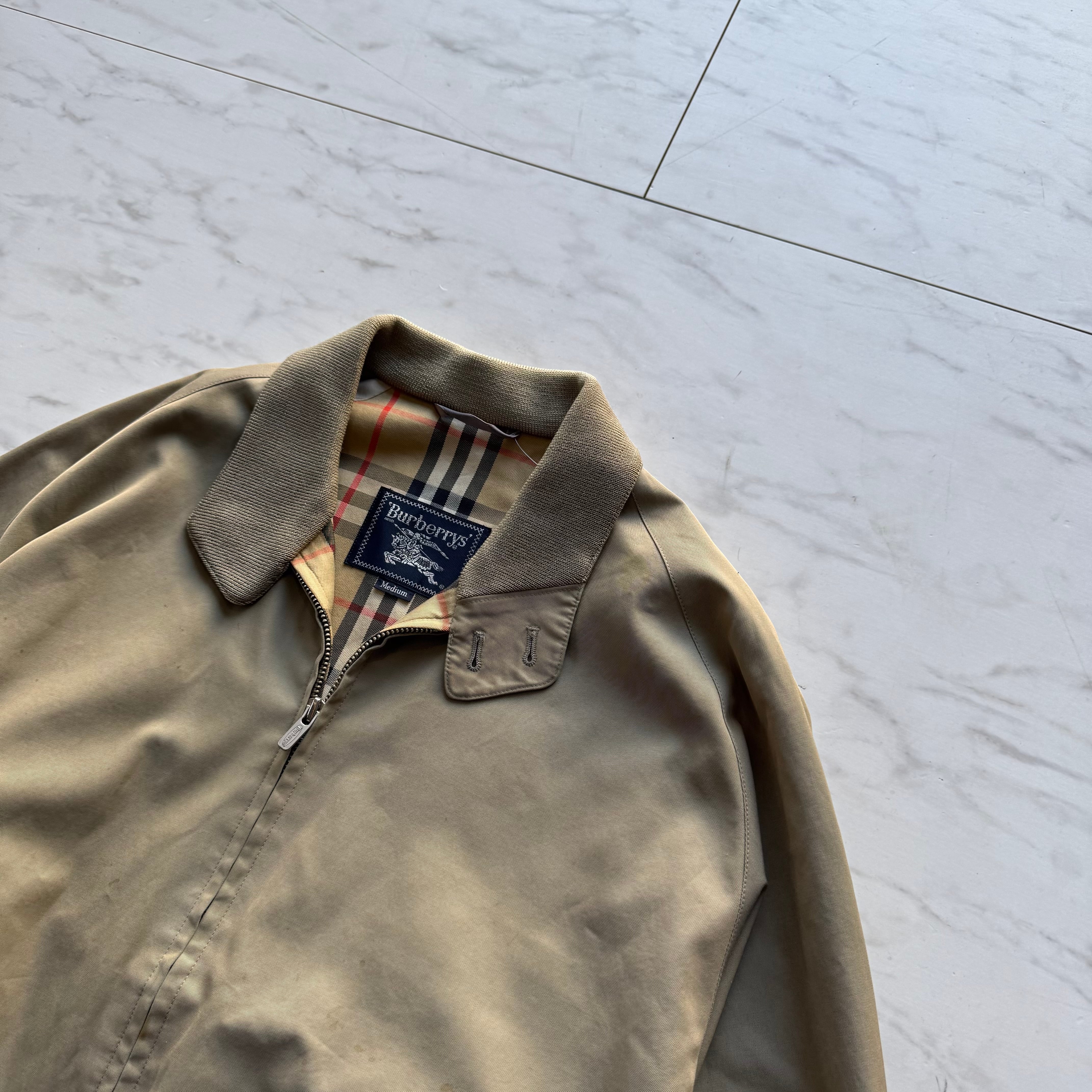 その他 90s Burberrys Harrington Jacket Size:L 90's Burberry Harrington Jacket (Size L) – VintageFolk
