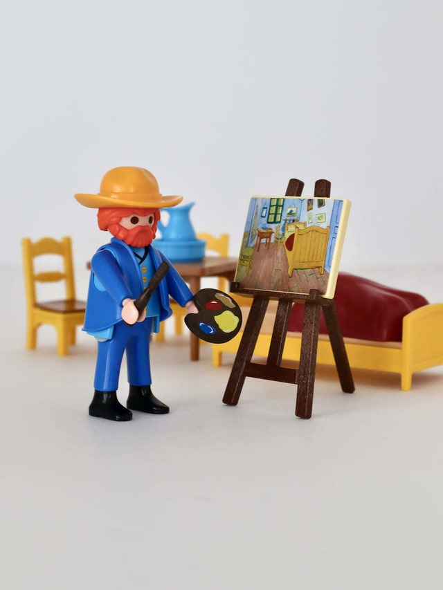 プレイモービル 「ゴッホの寝室」 ゴッホ美術館 / Playmobil "The Bedroom" 70687 Van Gogh Museum