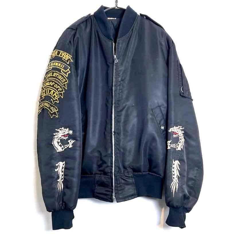 KOREA] Vintage Nylon Souvenir Jacket [1980s-] Vintage Nylon