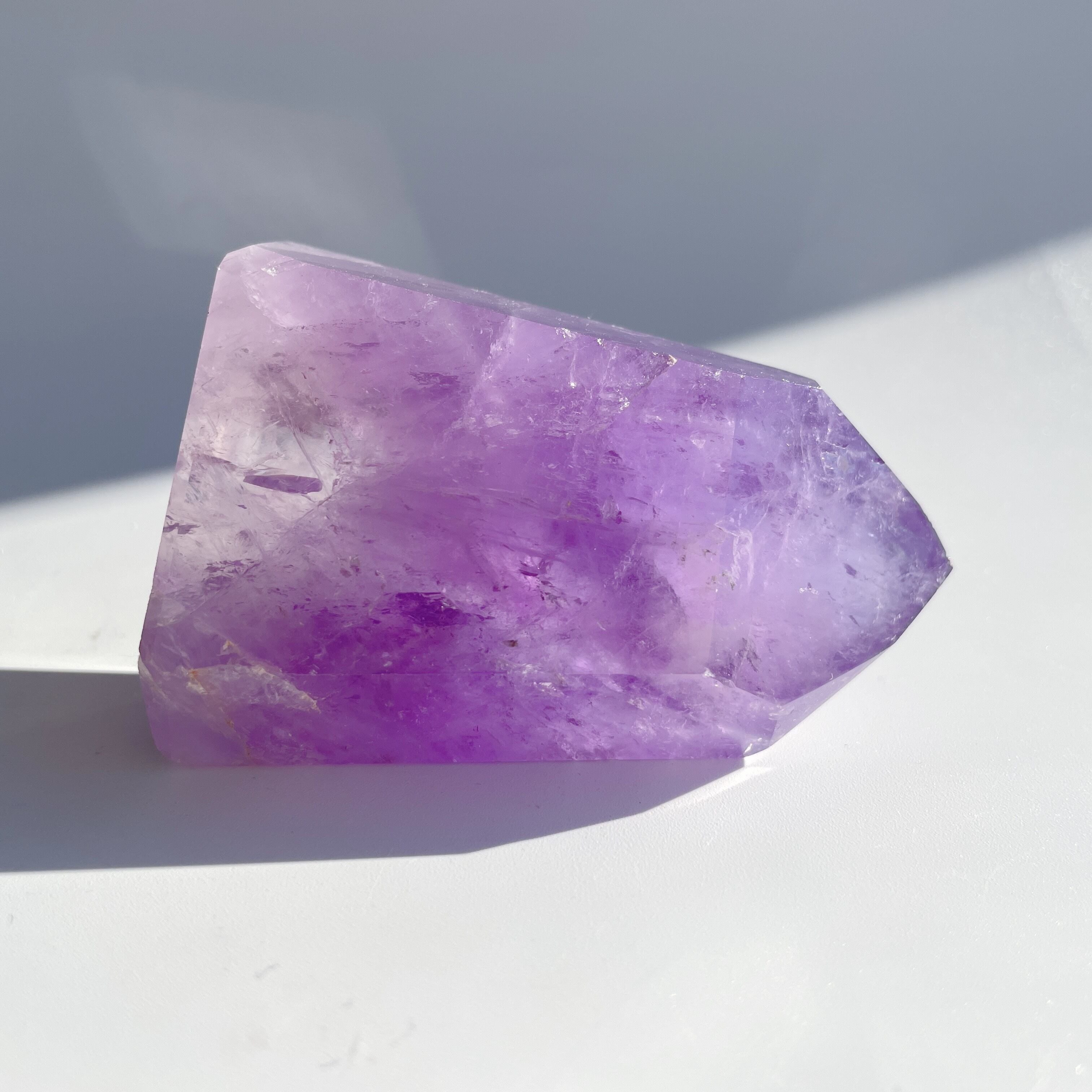 ♡虹入り♡ブラジル産 アメジストタワー22◇ Amethyst tower ◇天然石