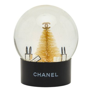 シャネル 2012年 クリスマス ツリー ショッパー スノードーム 置物 プラスチック ユニセックス CHANEL 【中古】