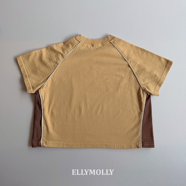[予約][送料無料]≪ELLY MOLLY≫Roller Taping T-Shirt 426