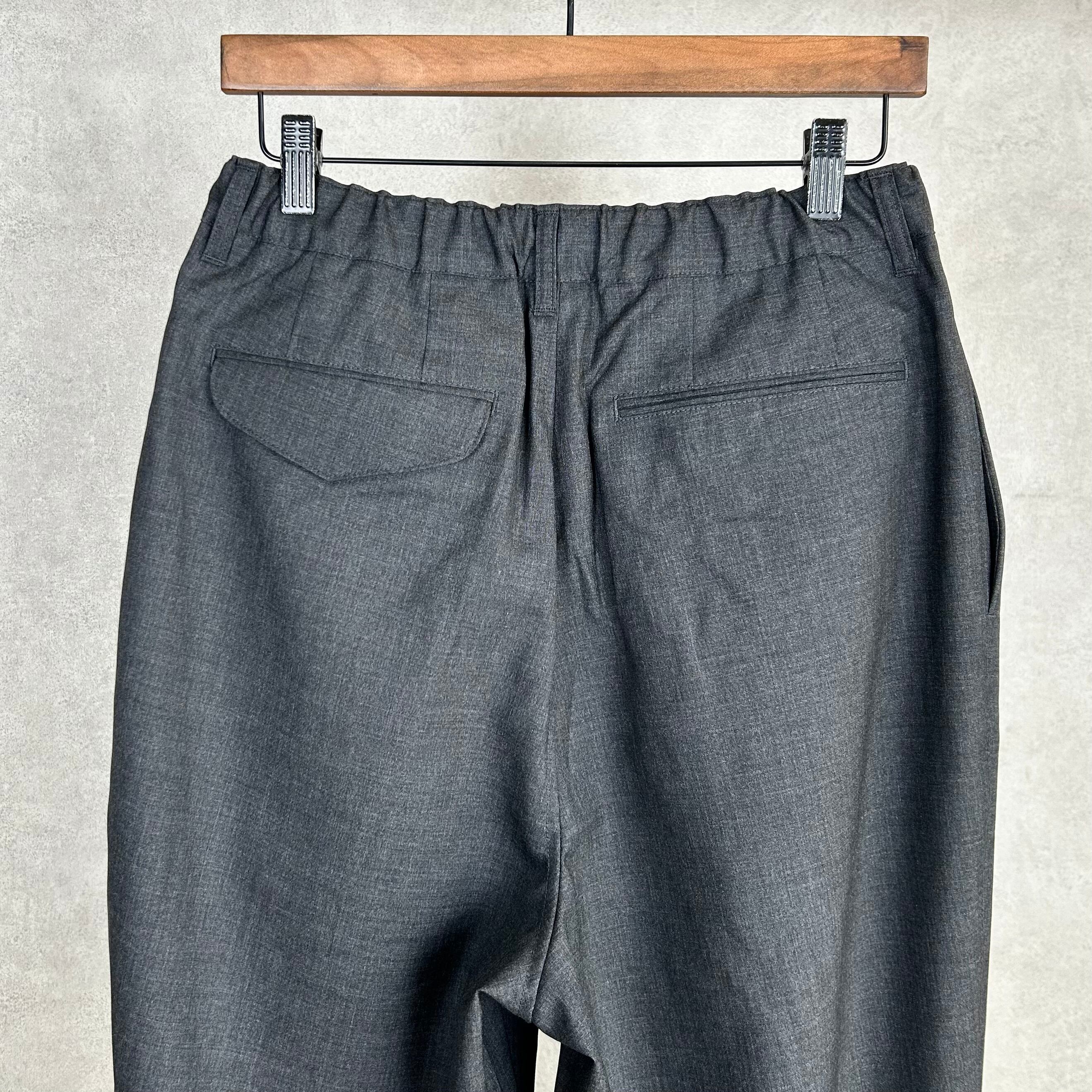 26SS》【STILL BY HAND】SUMMER WOOL WIDE PANTS スティルバイハンド