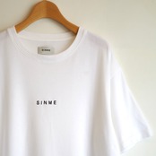 SINME    SINME T　BIG  ホワイト×ブラック