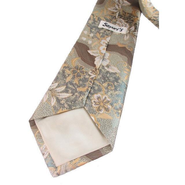 Obi party tie #02☆和柄ネクタイ☆Made in Japan
