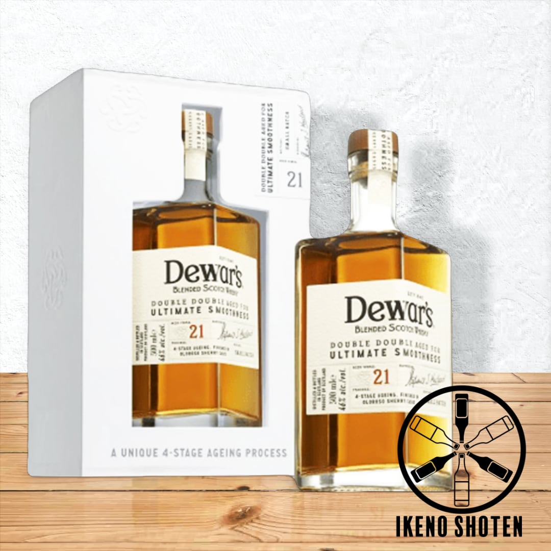 ウイスキー】デュワーズ ダブルダブル 21年 500ml | いけの商店
