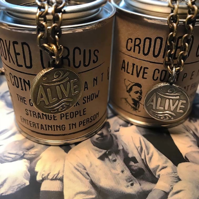 "ALIVE" COIN P/T (BRASS)  (生産終了）