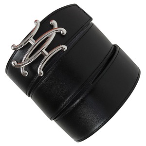 Unused HERMES エルメス ネオリフト ベルト 95cm 38mm ボックスカーフ135 トゴ ブラック ブルーニュイ リバーシブル 未使用