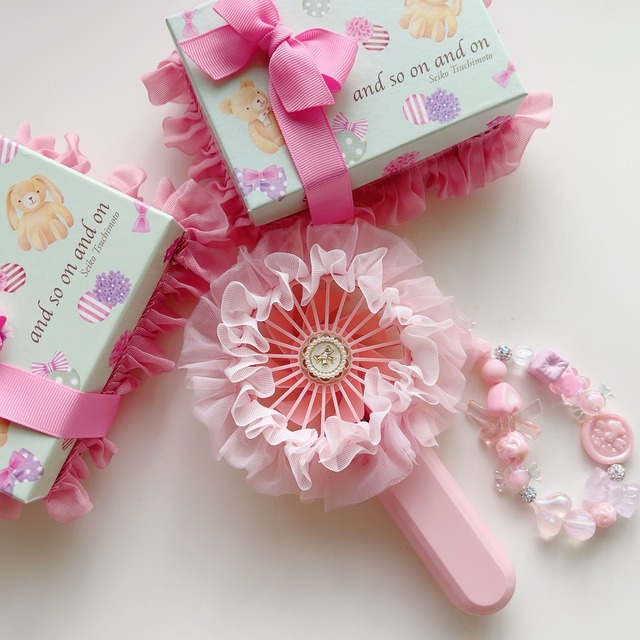 フリルハンディファン