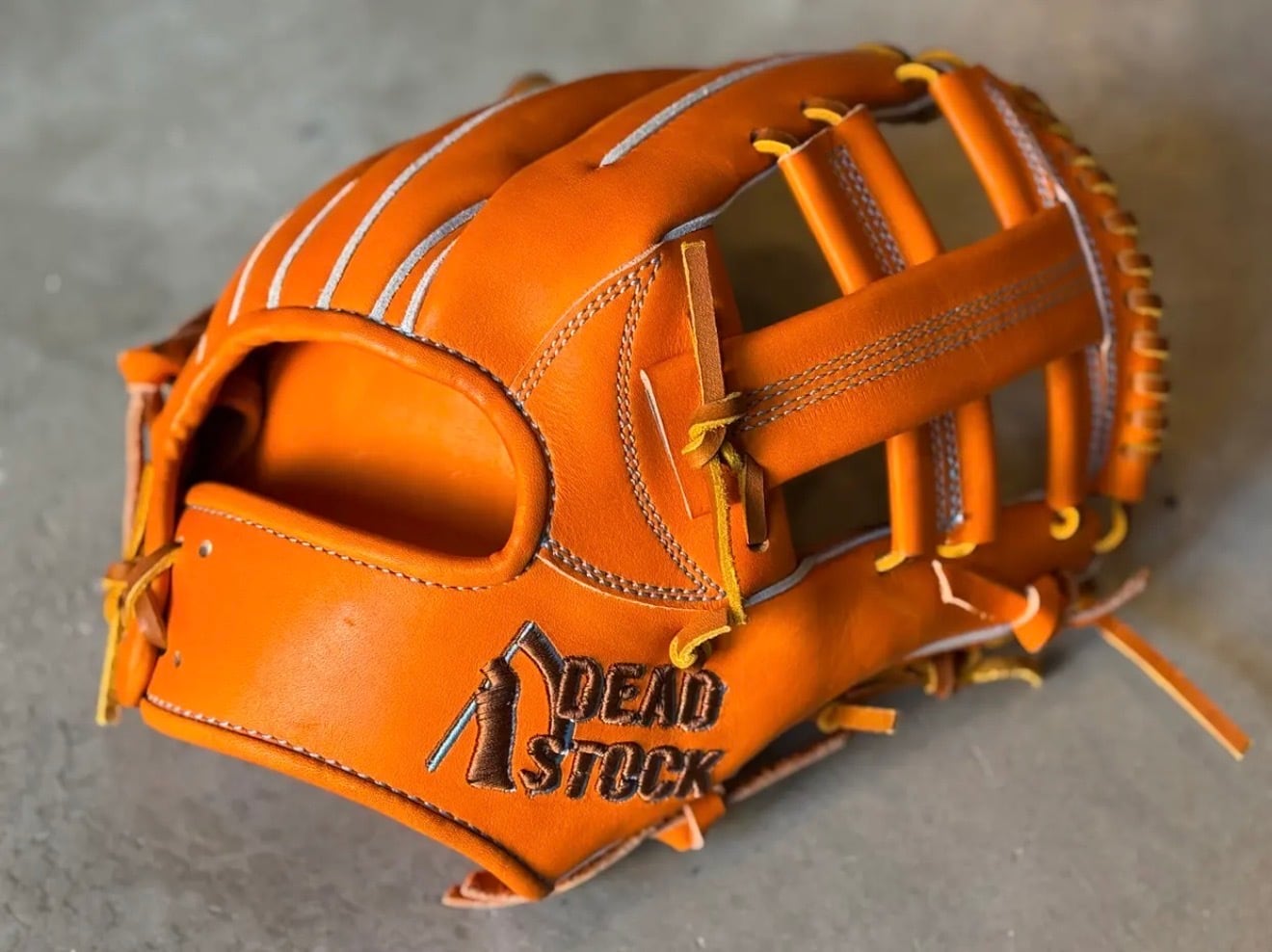 【DEAD STOCK】 硬式内野用 DS-MK6S オレンジ