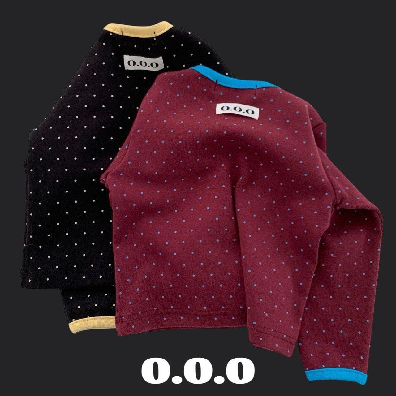 【2点送料無料】«予約»«OOO» クッキー&クリームトップス 2colors