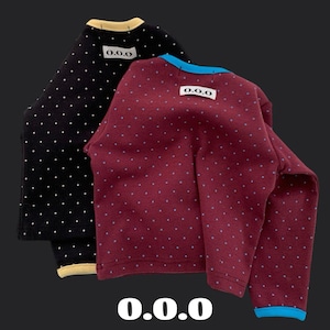 【2点送料無料】«予約»«OOO» クッキー&クリームトップス 2colors