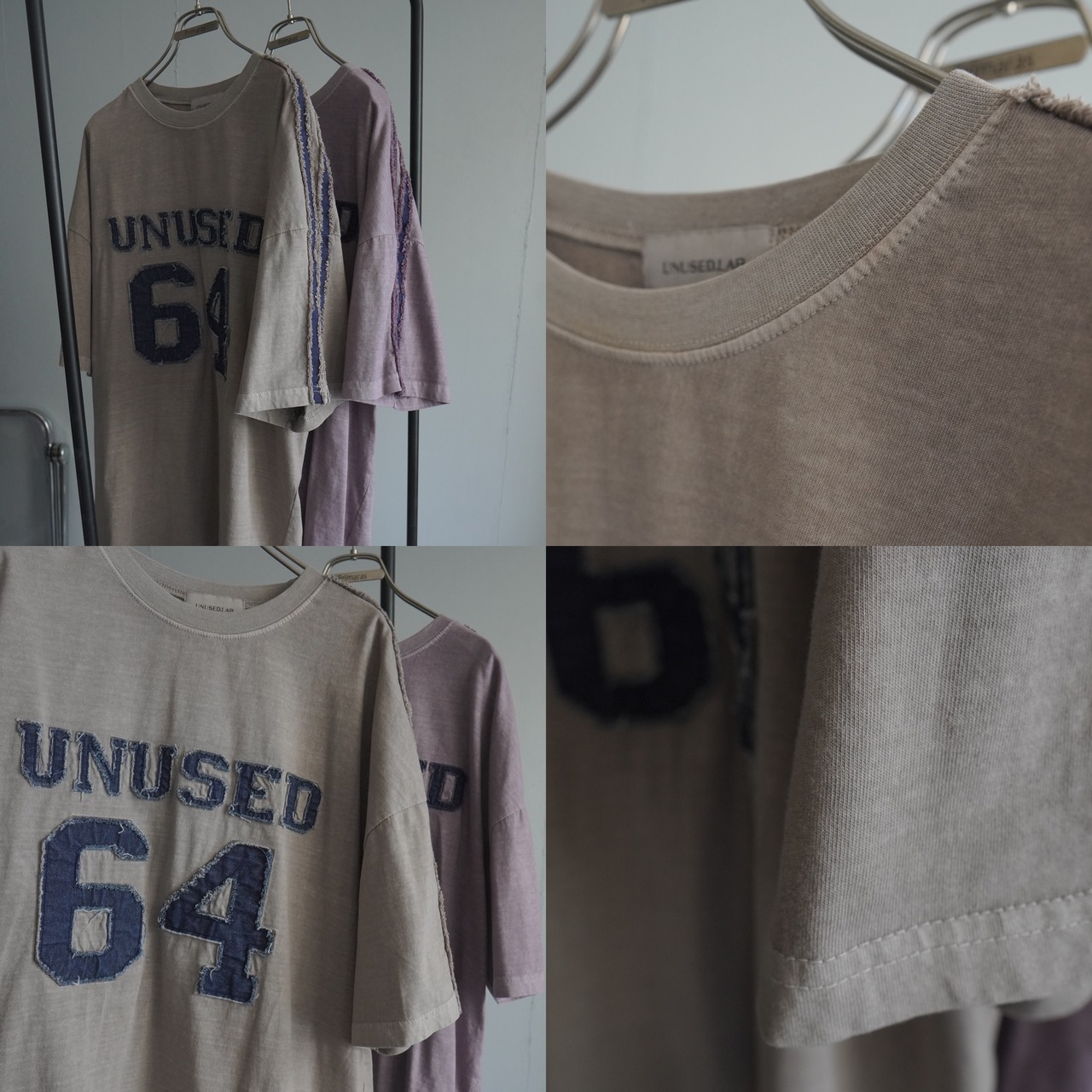 【unused.lab】Sideline denim patch CS/moca