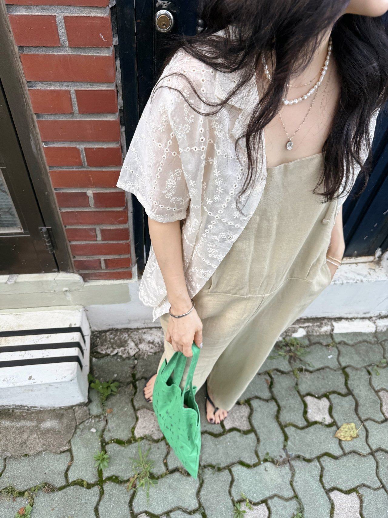 [OJO DE PAPA] Reina Shirt (M) / [오조드파파] 레이나셔츠(M)