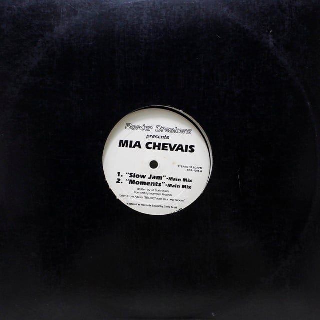 Mia Chevais / Slow Jam / Everybody [BBA-1005] - 画像3